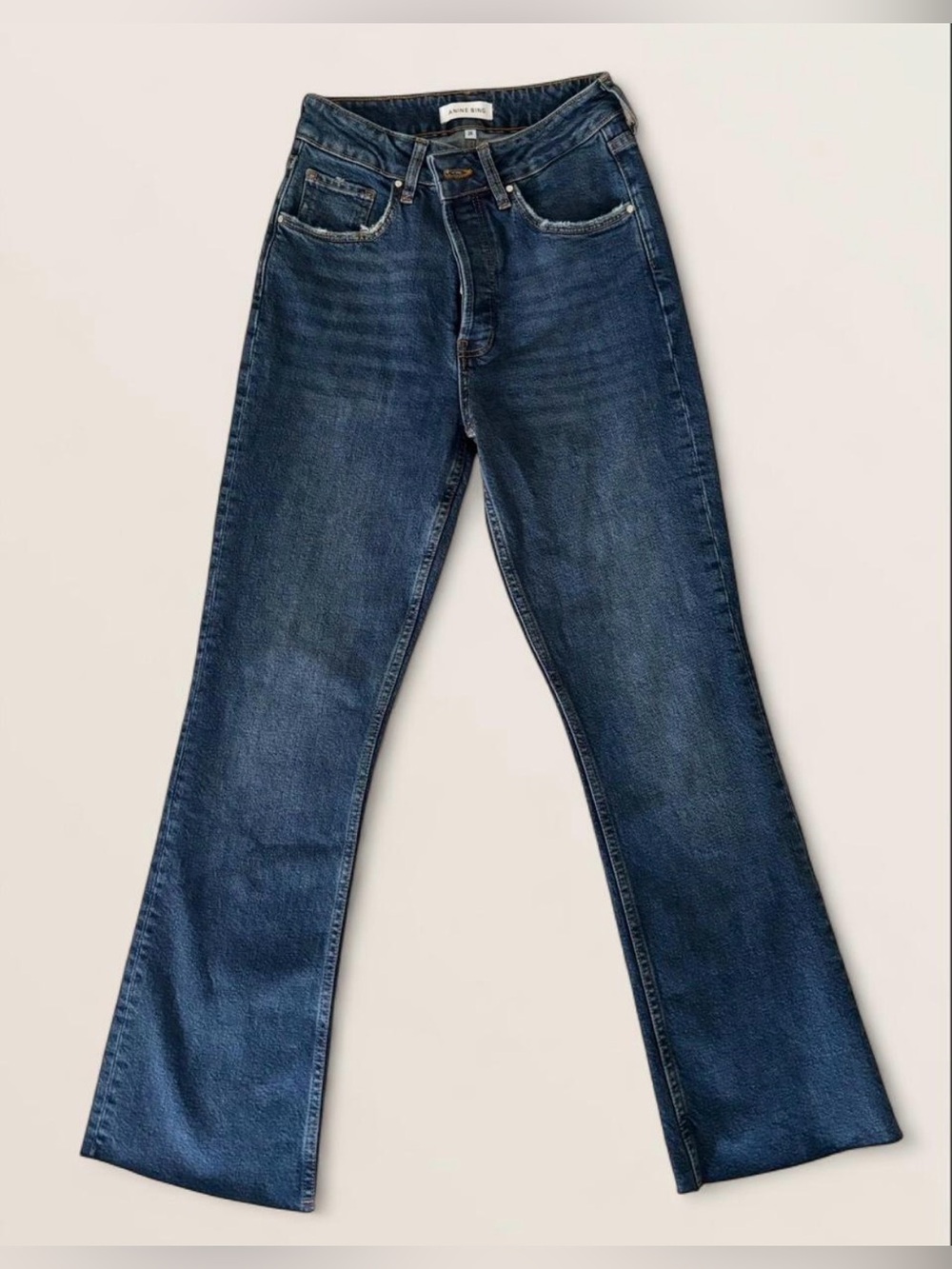 Anine Bing Dark Blue Flared Jeans